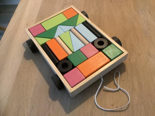 Ikea houten Blokken Trekkar