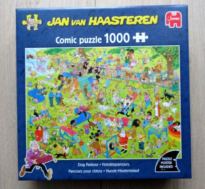 Jan van Haasteren puzzel honden parcours 1000 st