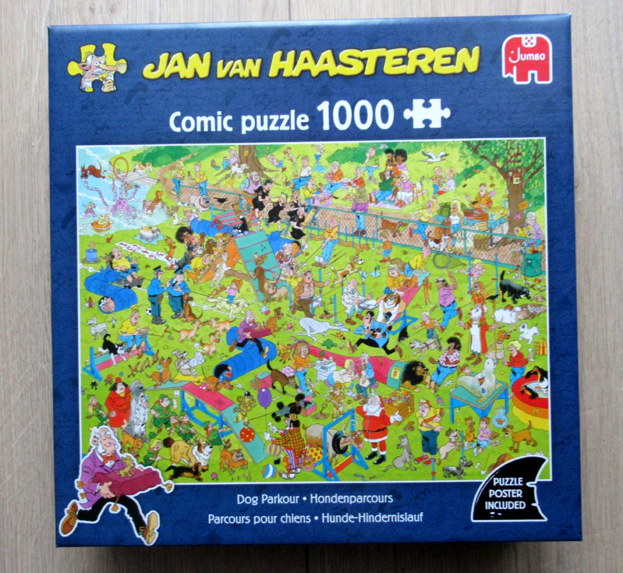 Jan van Haasteren puzzel honden parcours 1000 st