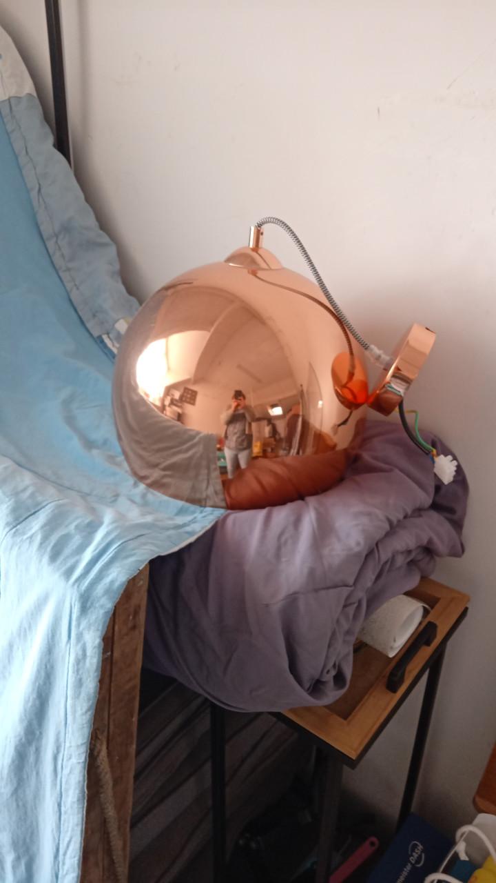 Depot 7 lamp rose gold