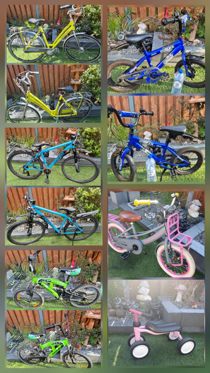 UITZOEKEN | Allerlei fietsen tussen de 25 en 250euro.
