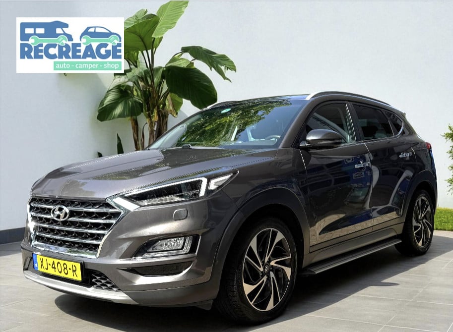 Bomvolle HYUNDAI Tucson 1.6 T-GDI Premium – Luxe, Stijl en Comfort in Één!