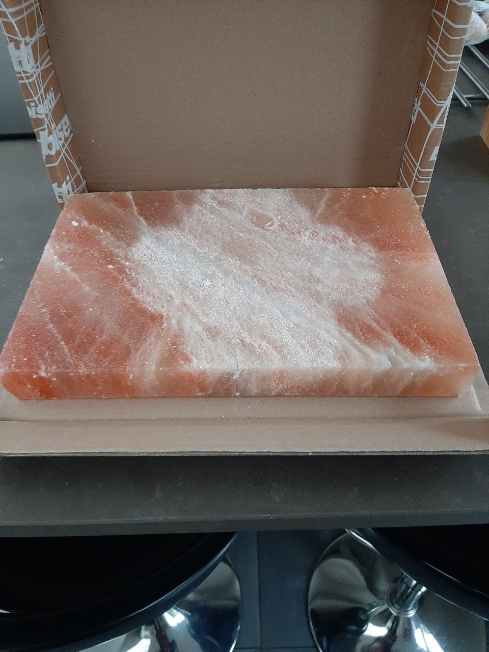 Roze zoutplaat uit de Himalaya