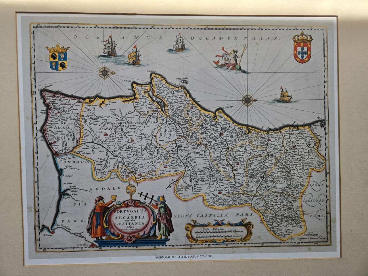 6x Historische landkaart reproduktie 57x50 cm. Prijs is per stuk