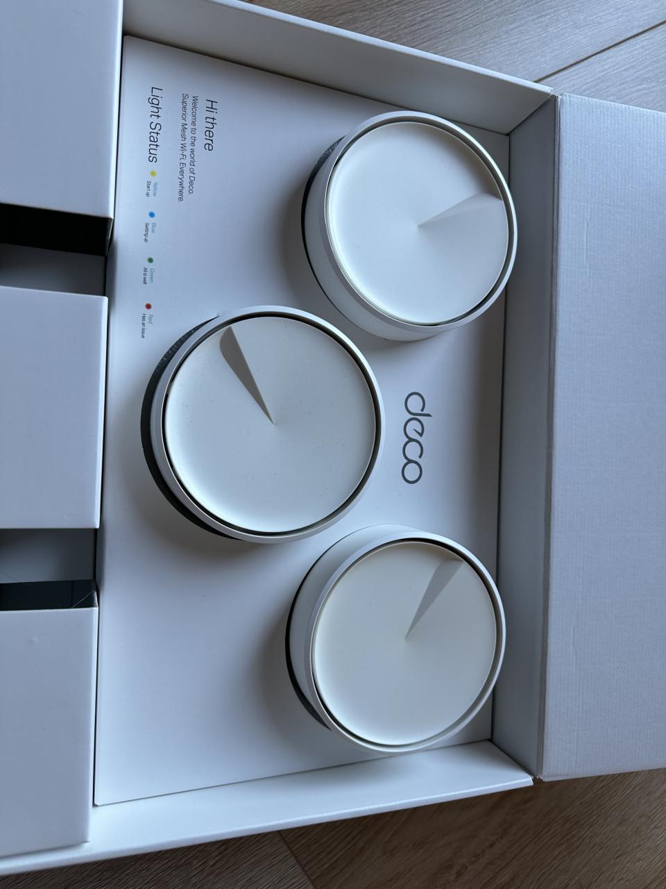 TP-Link Deco X60 - Mesh WiFi - WiFi 6 - AX3000 - 3-pack