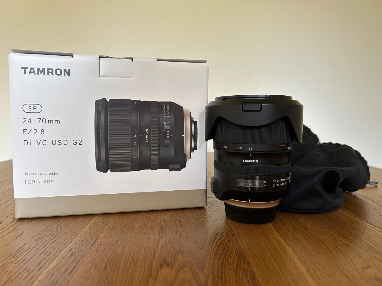 Tamron 24-70 F2.8 G2 Nikon Vatting