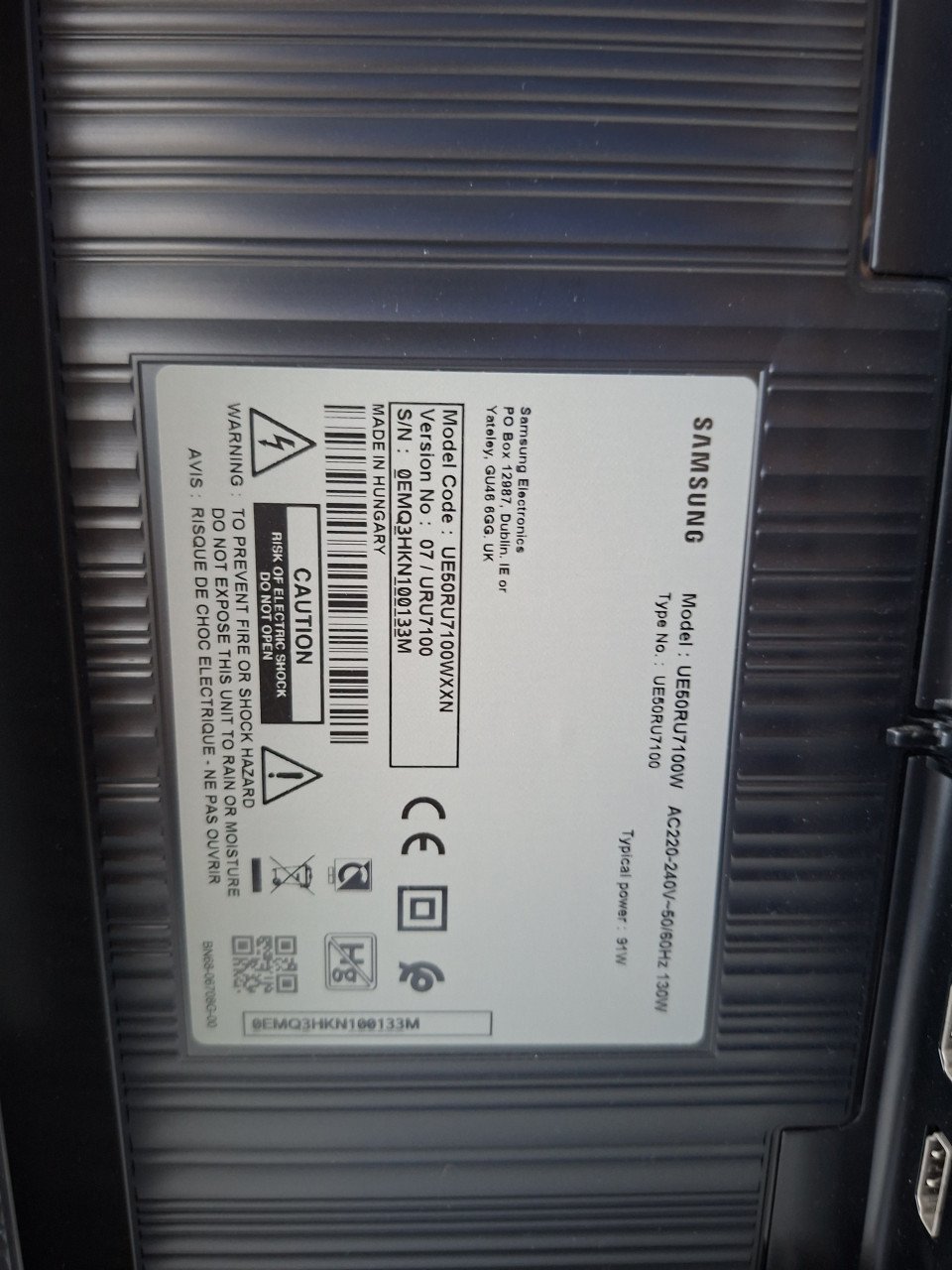 Samsung tv