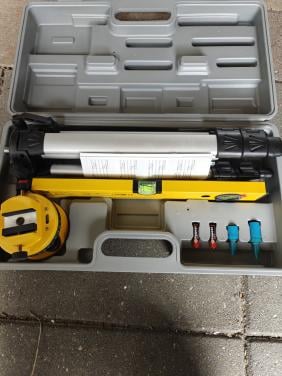 Powerfix laser + bouwlamp