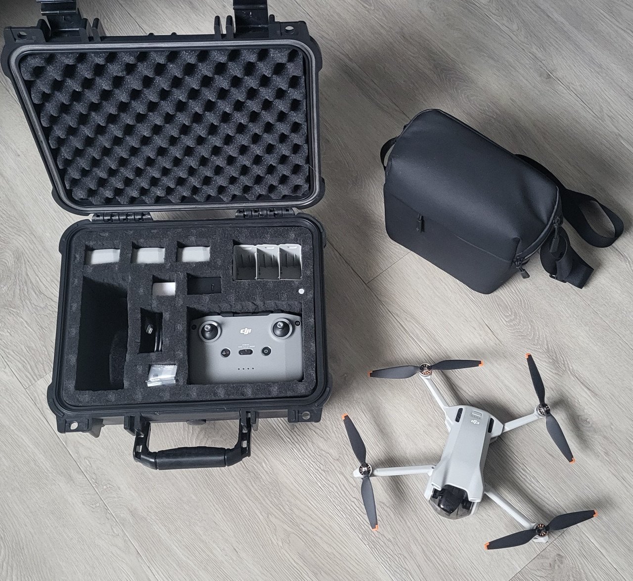 DJI mini 3 fly more combo met extra’s, drone!