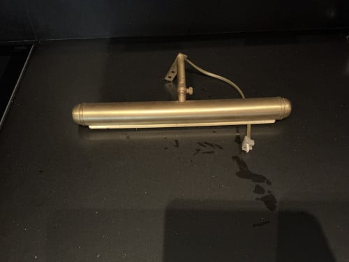 Koperen schilderijverlichting