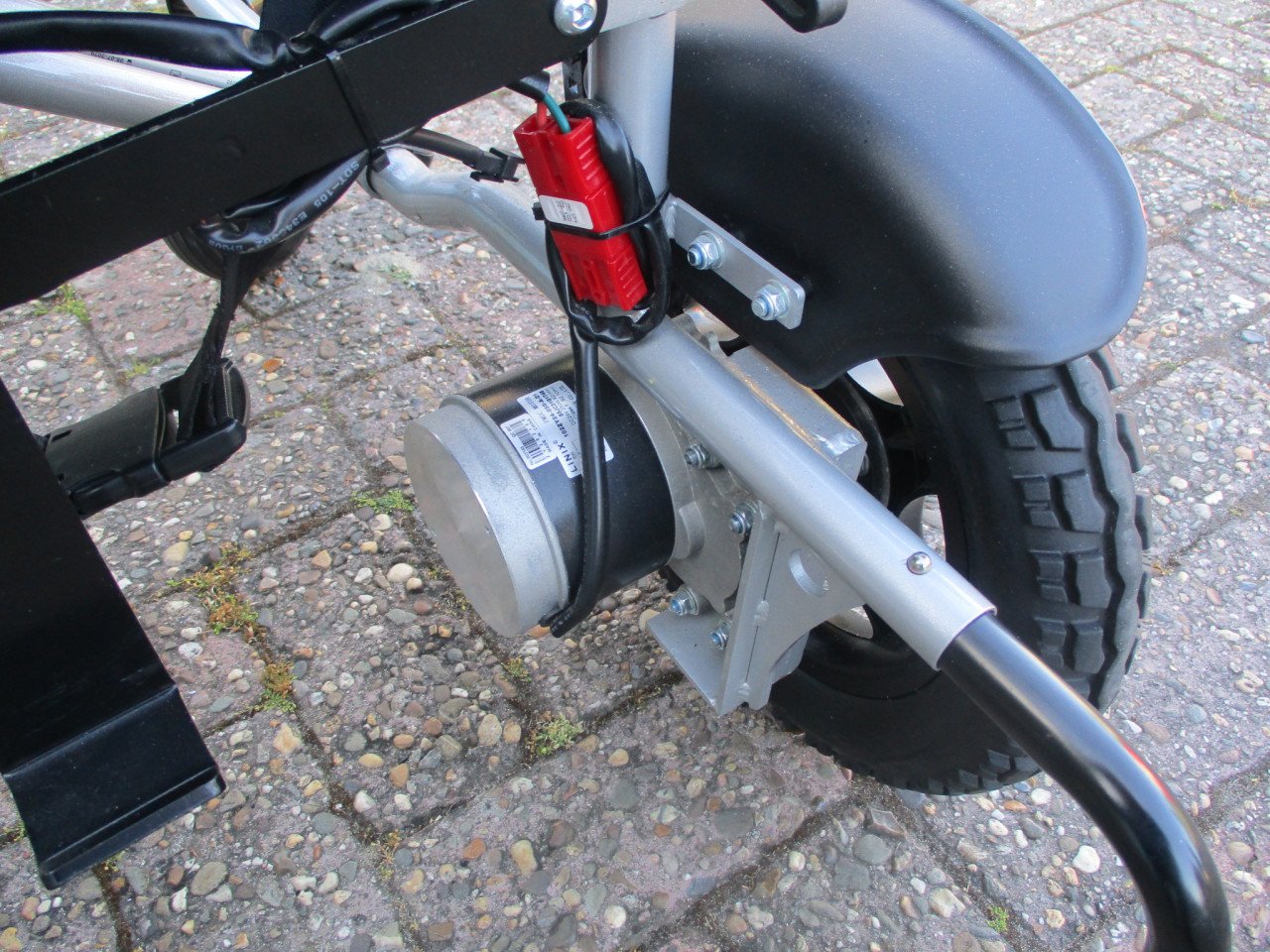 Zgan Excel Qnect opvouwbare elektrische rolstoel + nieuwe accu,s en oplader
