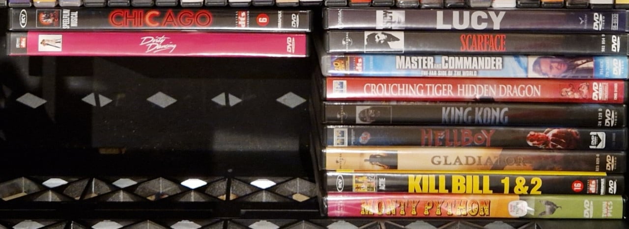 161 originele dvd's
