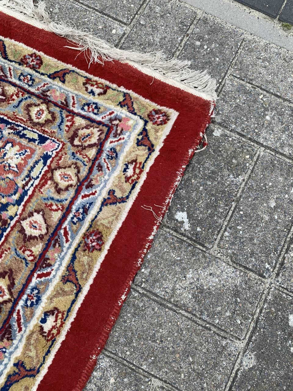 ❣️Mega Groot Handgeknoopt Vintage Vloerkleed❣️400x310 cm❣️