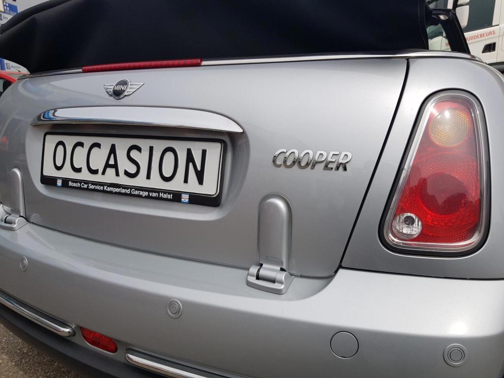 Mini Cooper Cabrio mini 1.6 chili leer.