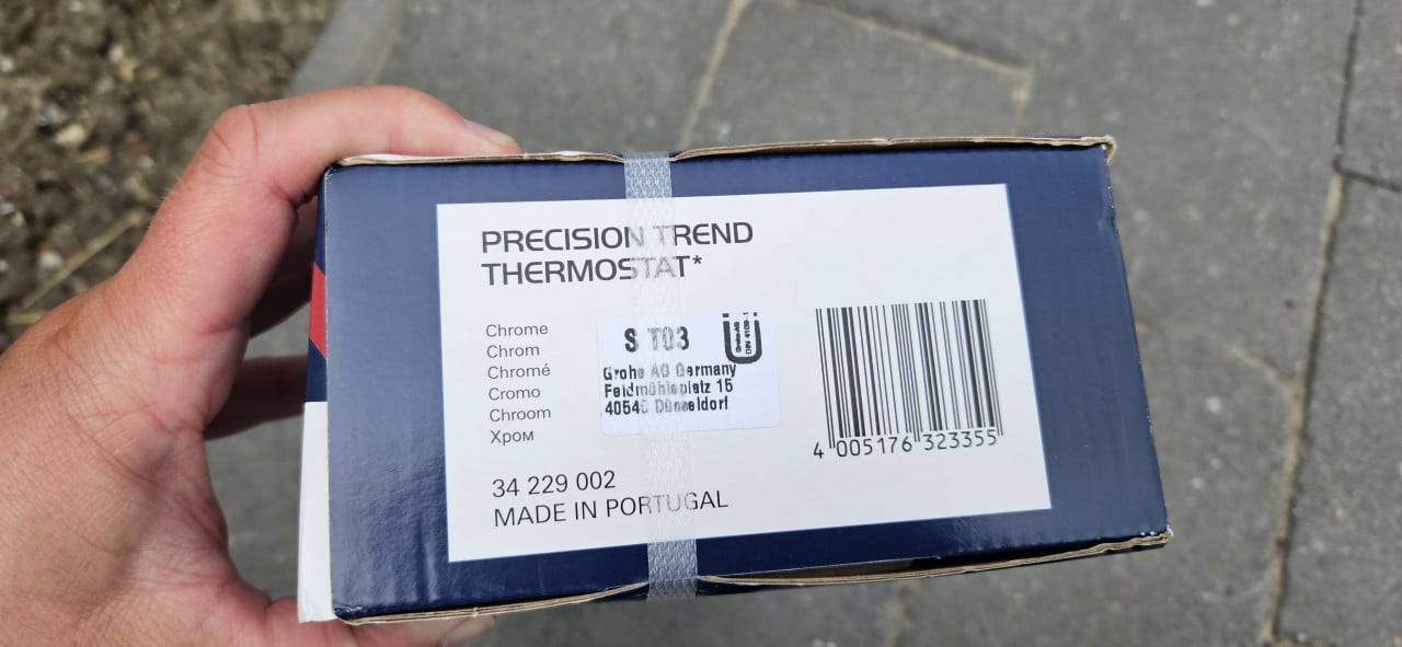 Grohe thermostaatkraan