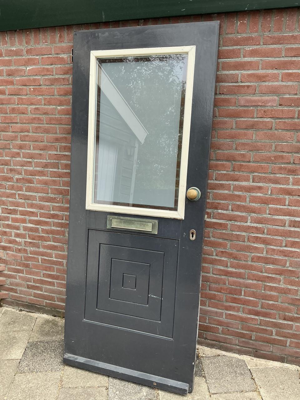Voordeur met dubbelglas