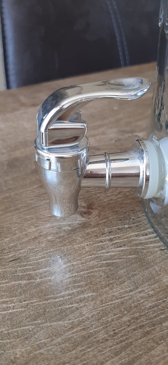 Limonade/watertap + 5 bekers
