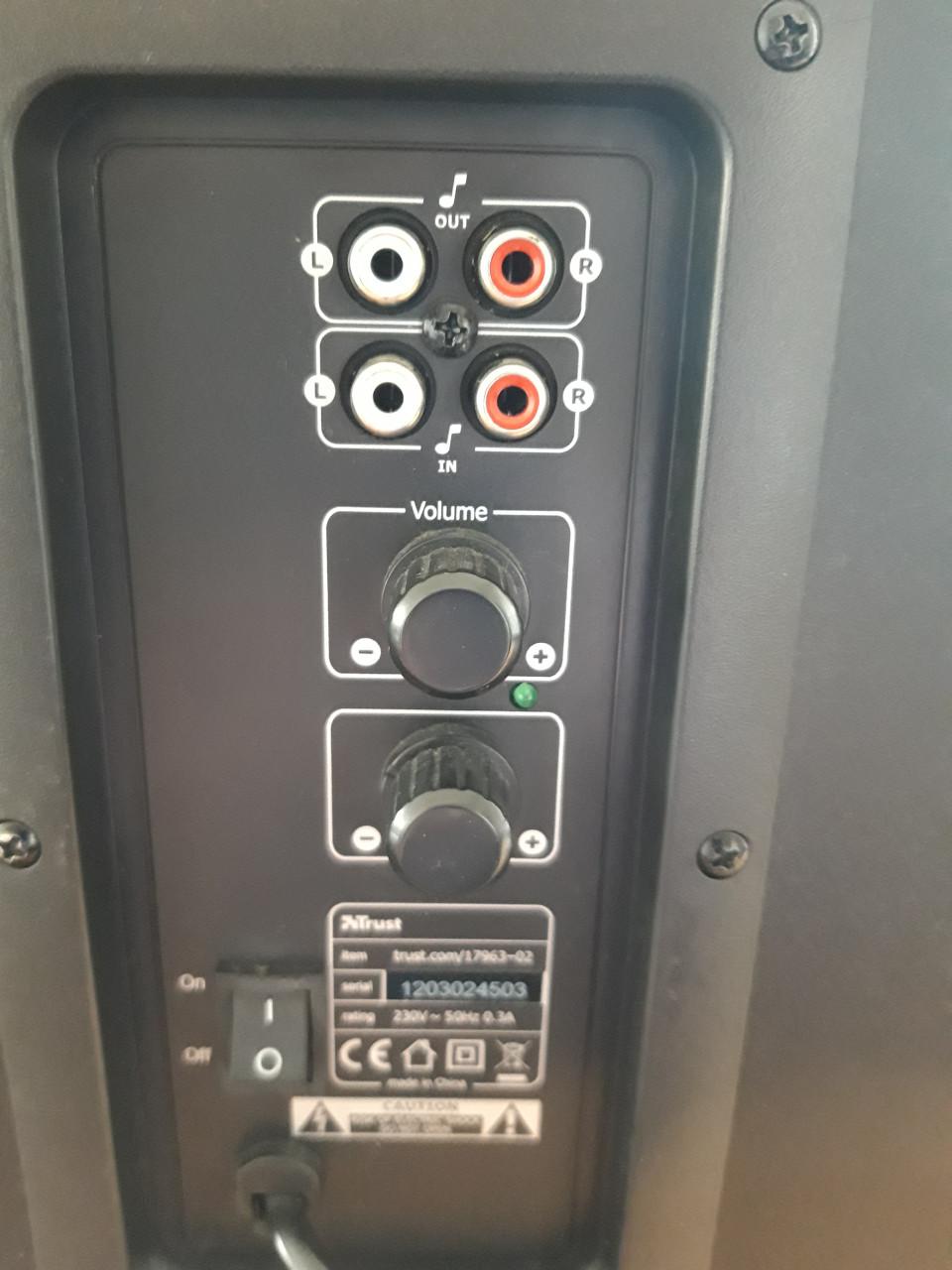 Speakerset met subwoofer TRUST 2.1