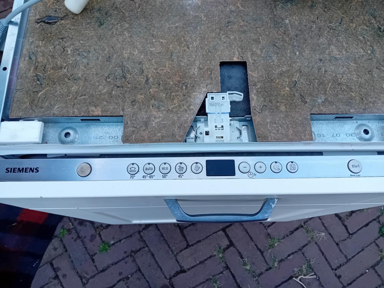 Vaatwasser inbouw