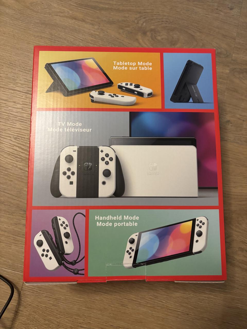 Nintendo Switch OLED Wit - Zo goed als nieuw