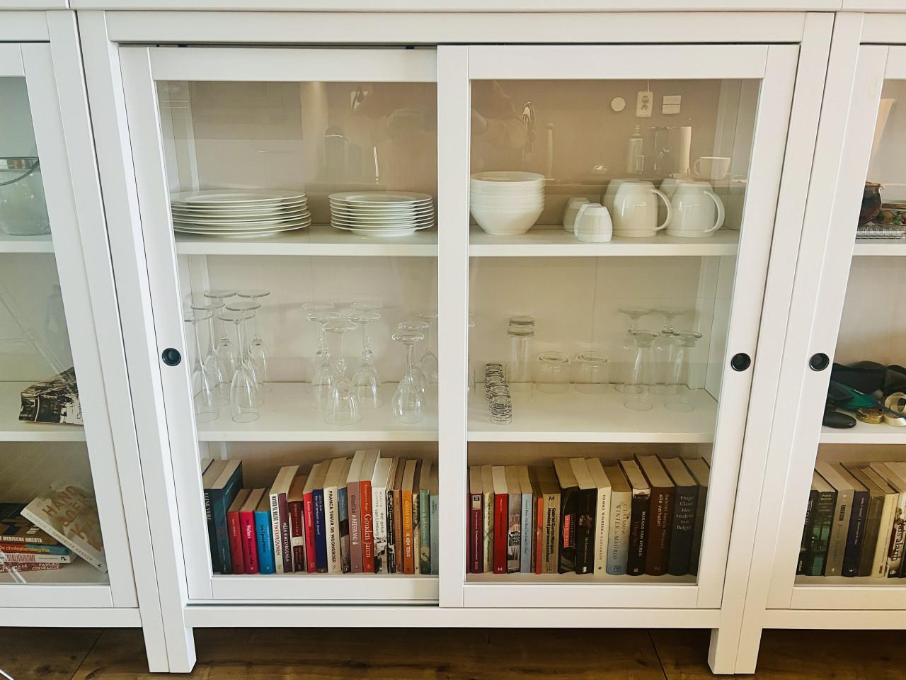 IKEA Vitrinekast - 3 stuks - 120x130x37 cm