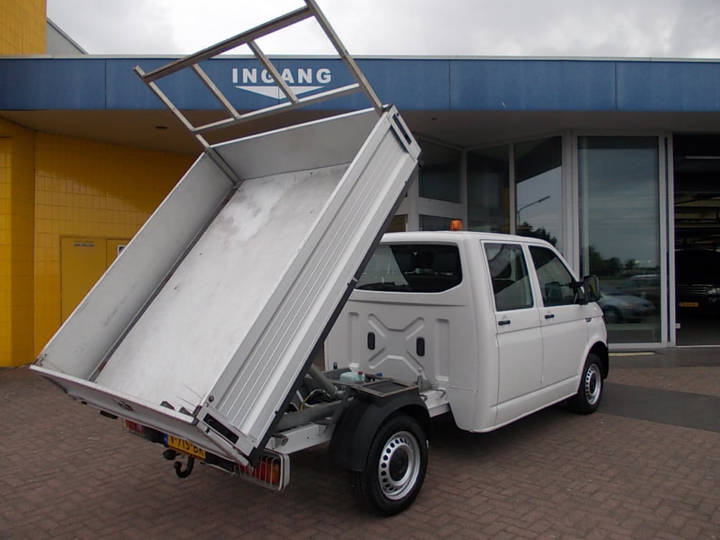 Volkswagen Transporter 2.0 tdi l2h1 dc pick-up, kipper, open laadbak