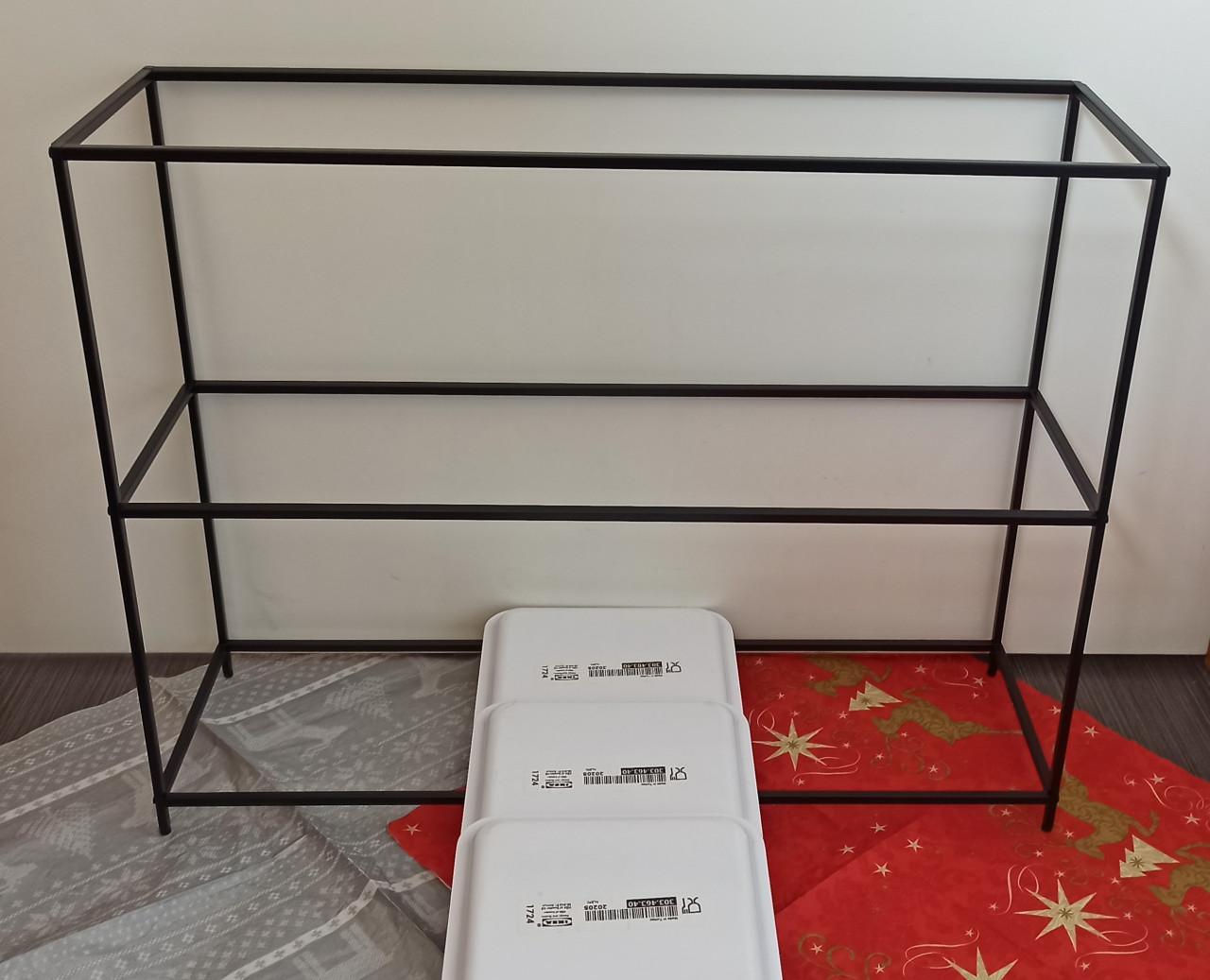Ikea Sammanhang (sushi/tapas) rek + 3 x dienblad Ypperlig 50 x 16 cm