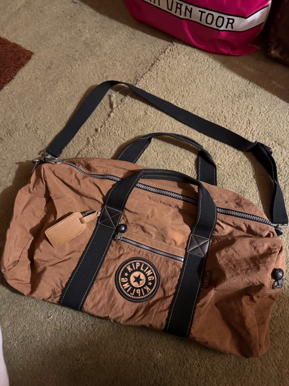 Weekendtas bruin, Kipling