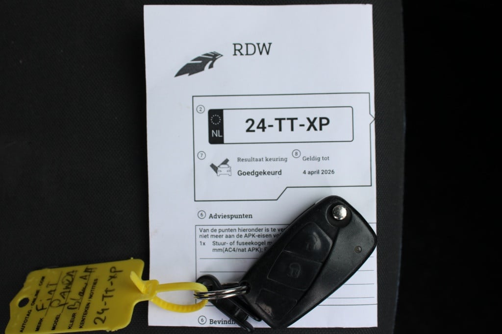 Fiat Panda automaat 1.2 emotion