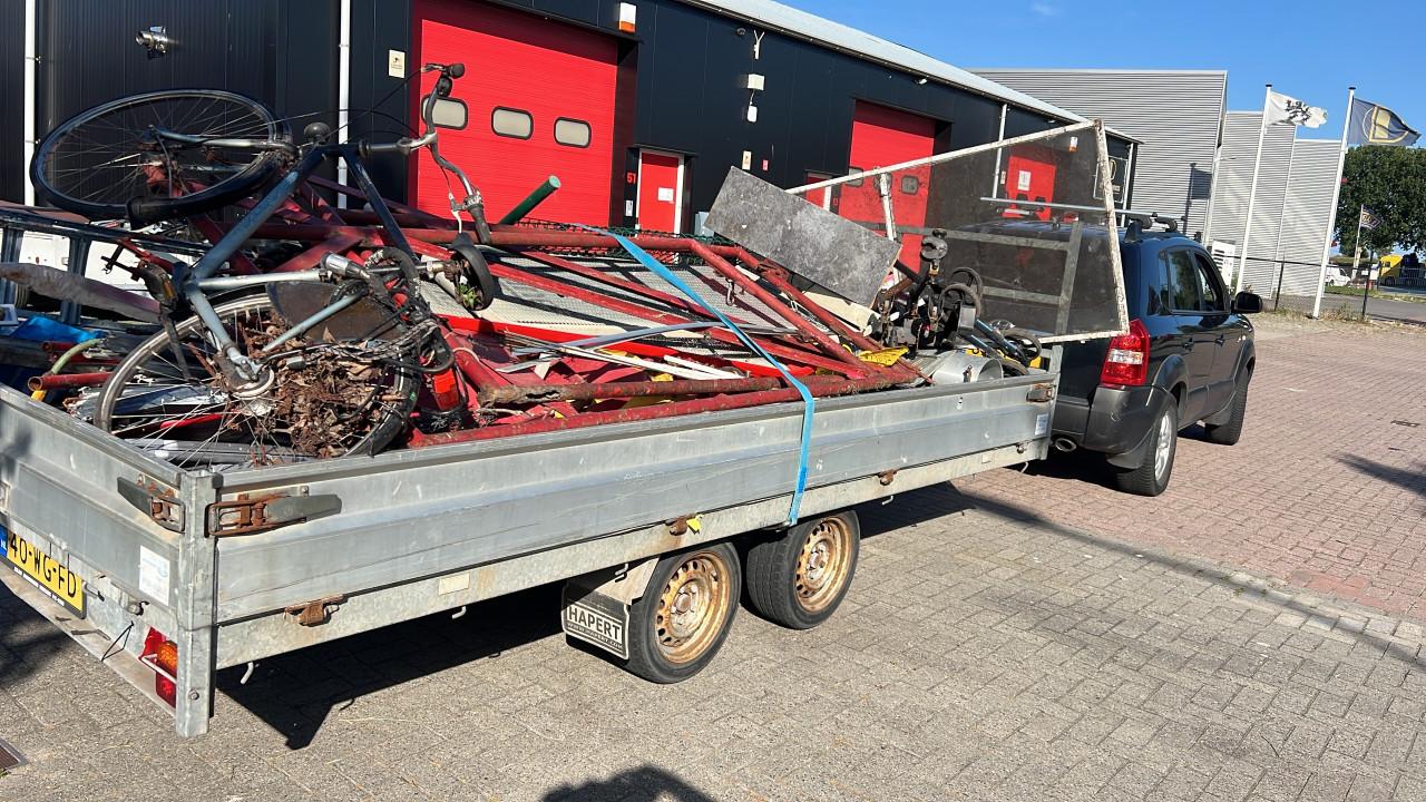 Oude metalen oud ijzer