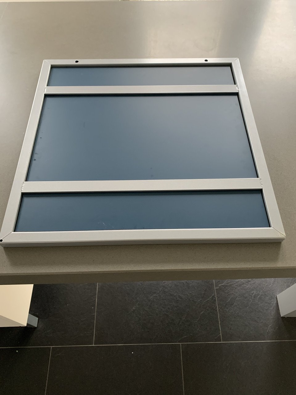 Prachtige Bony Design aluminium spiegel (s)