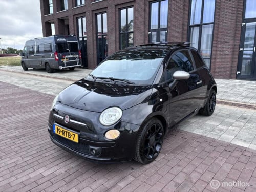 Fiat 500 0.9 TwinAir BiColore Clima CarPlay Pano km120.253 Nap BJ2011