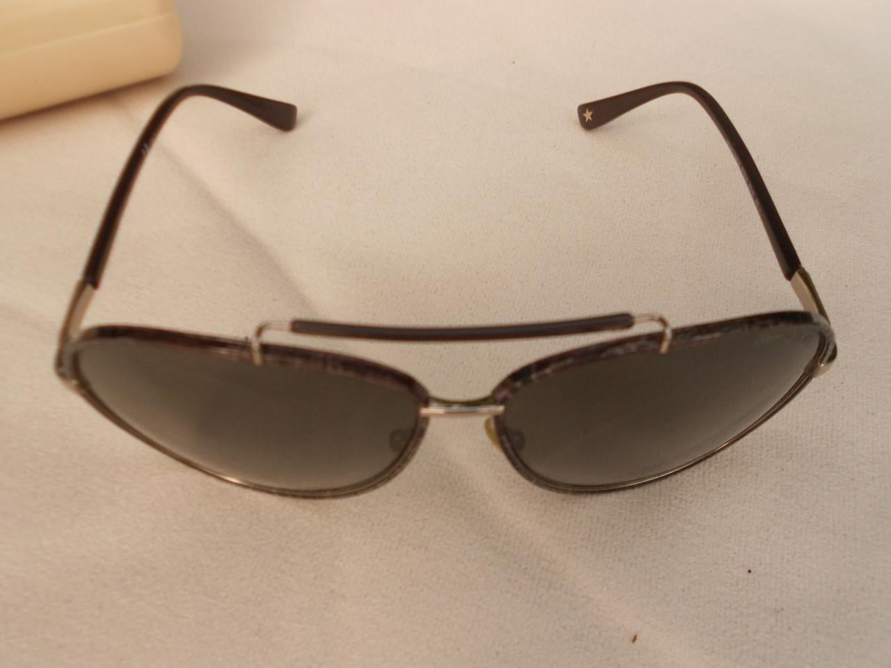 Jimmy choo heren zonnebril met case.