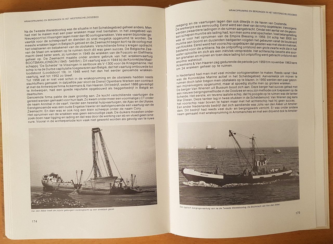 DE WESTERSCHELDE BIJ STORM EN MIST - C Heijkoop - 1983