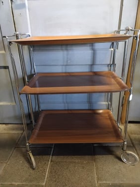 Vintage serveerwagen
