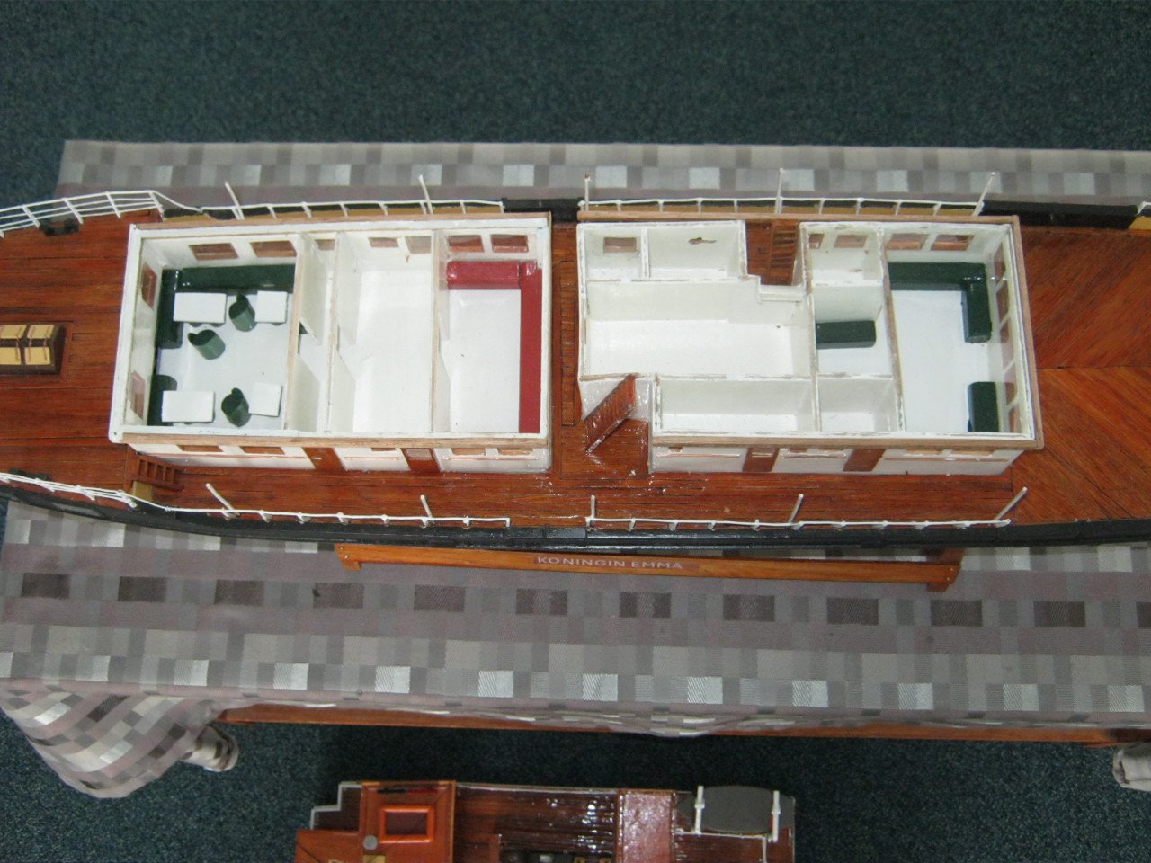 Scheepsmodel KONINGIN EMMA.