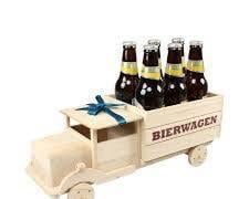 Houten bierwagen nieuw (cadeautip bierpakket)