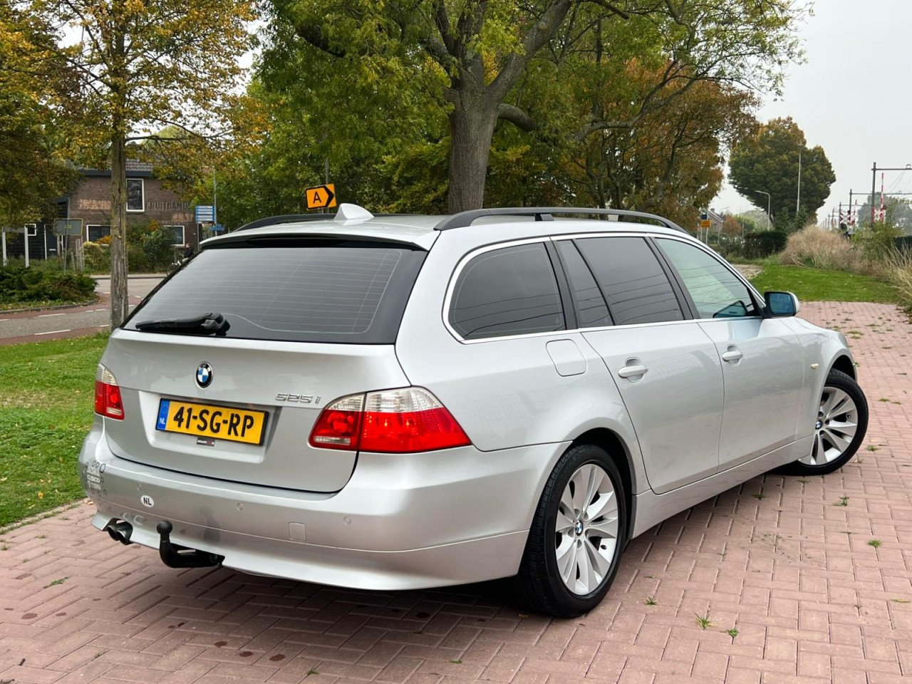 BMW 5-serie Touring 525i Executive|LEER|AUTOMAAT|NETTE AUTO|
