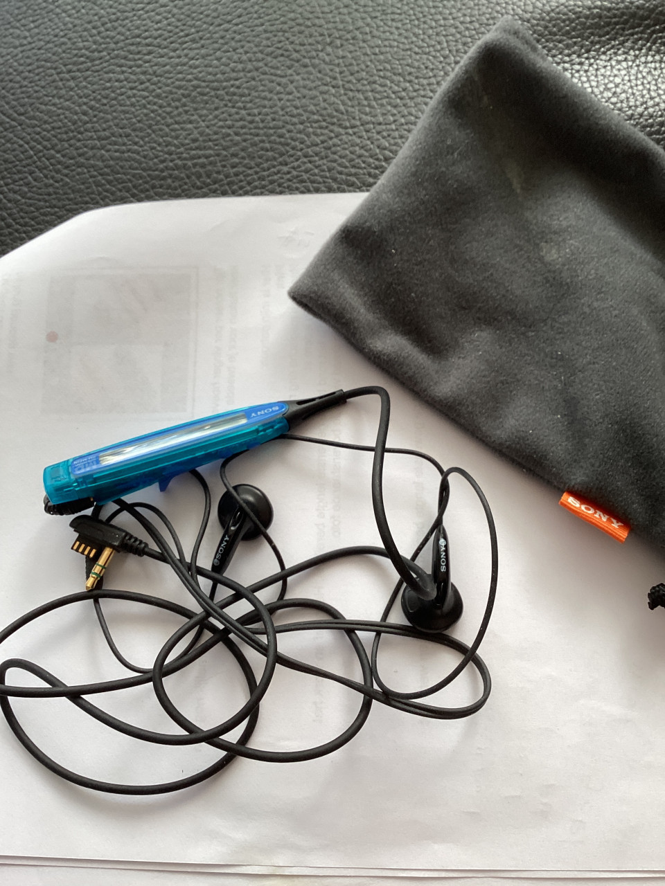 Minidisc player van Sony