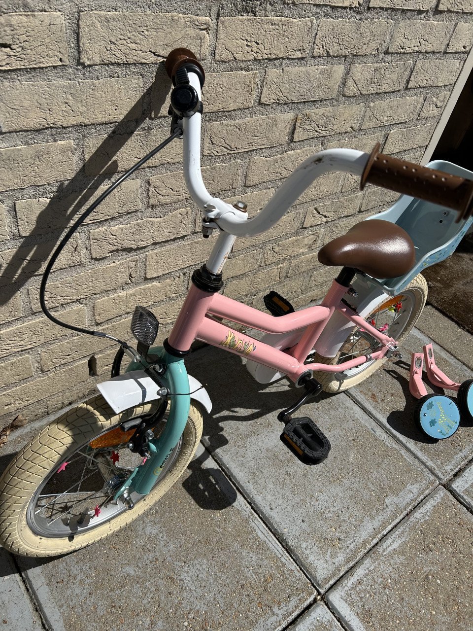 Meisjes fiets 14 inch