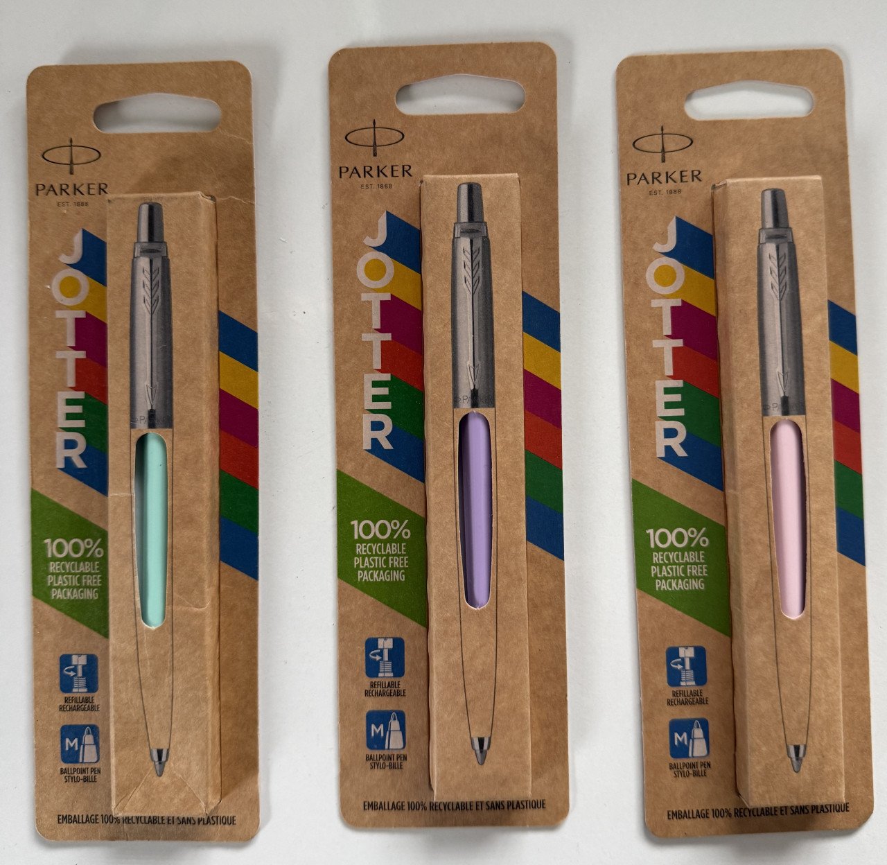 Parker Jotter balpen in Pastelkleuren. Nieuw!