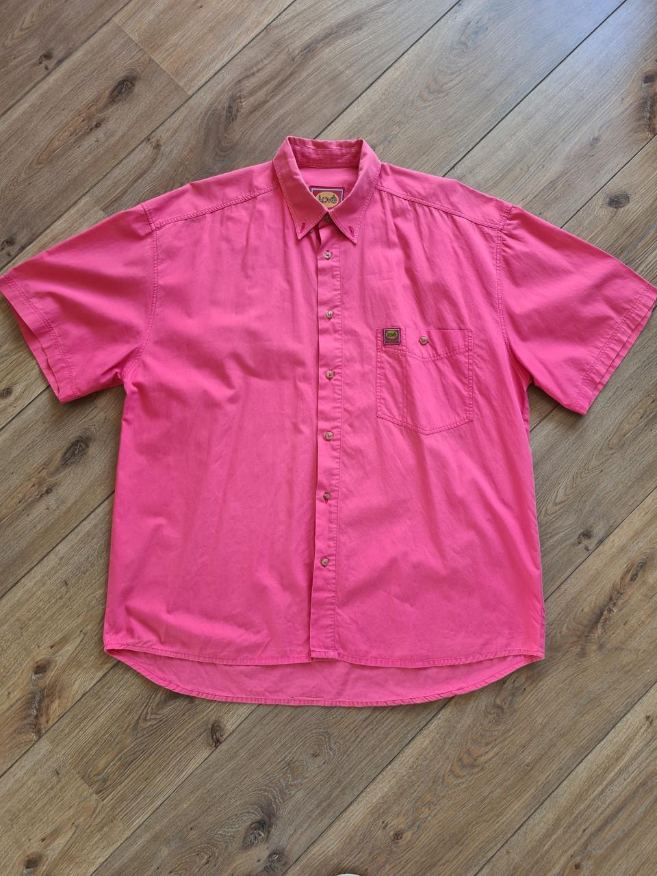 Mooi roze overhemd van het merk Love, maat L.