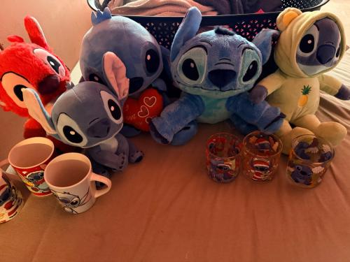 Stitch knuffels kopjes glazen en schaaltjes en meer