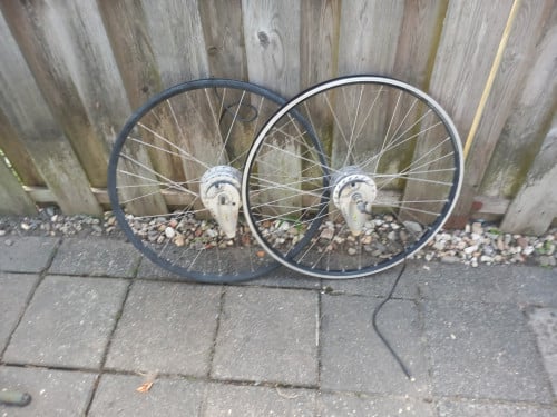 Elektrische wielen, accu , etc voor sparta 36 volt