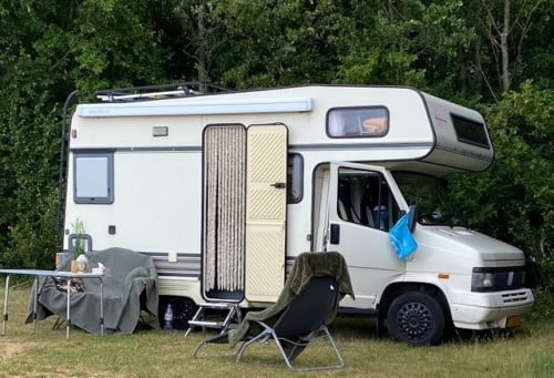 Te koop: Fiat Ducato Alkoof Camper – 4 pers– Bouwj 1992- goed onderhouden