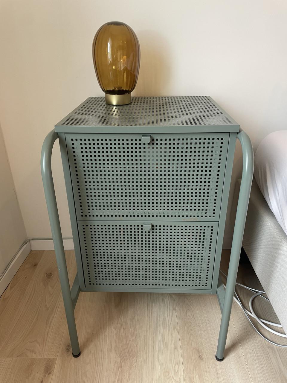 IKEA Nikkeby serie compleet 4 stuks kasten kledingrek groen