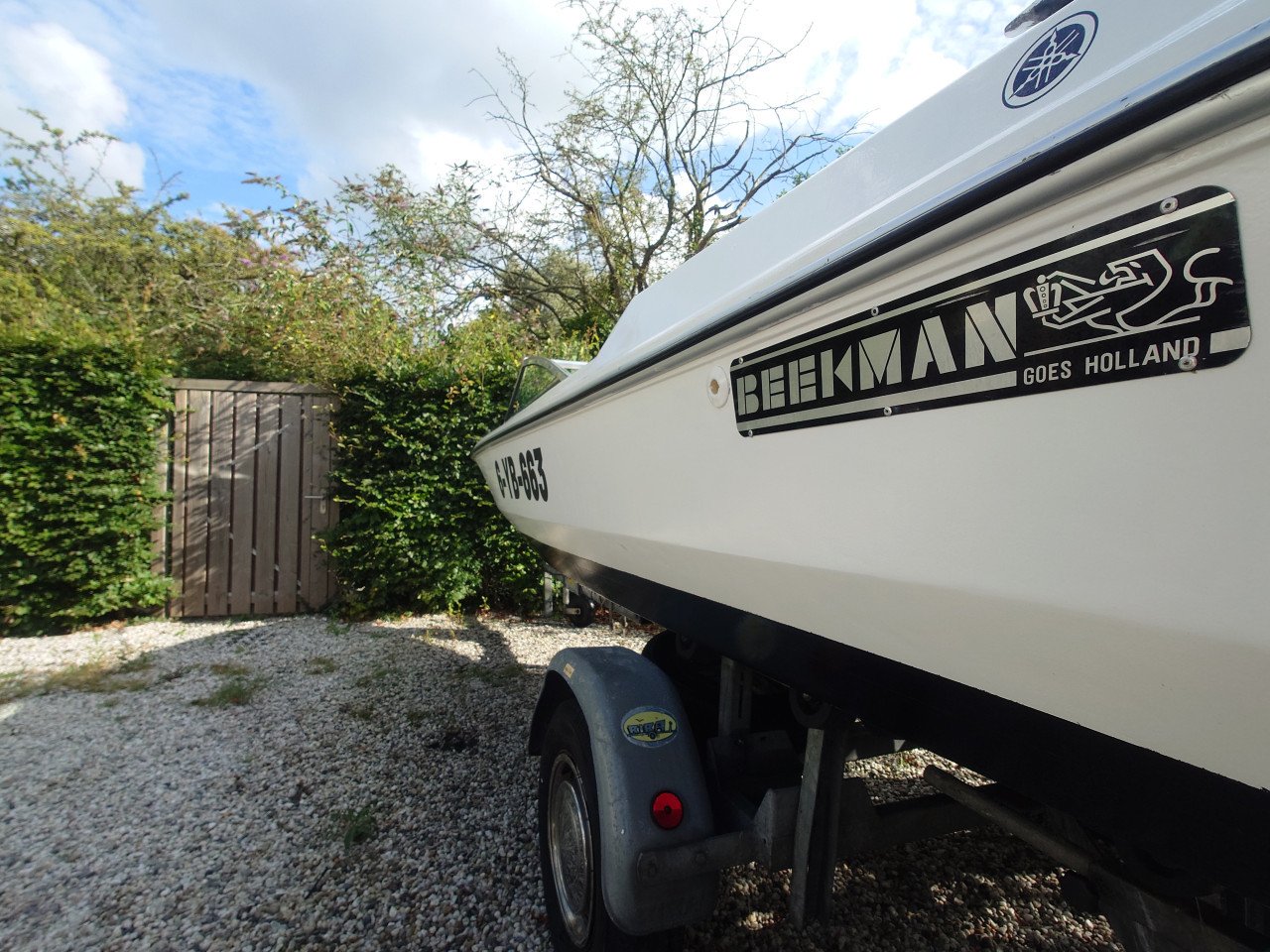 Beekman Ultra 450 met Riba Trailer, 55 PK motor en toebehoren