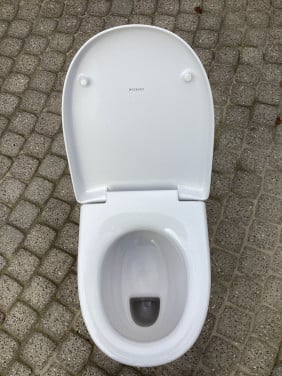 Toiletpot met bril