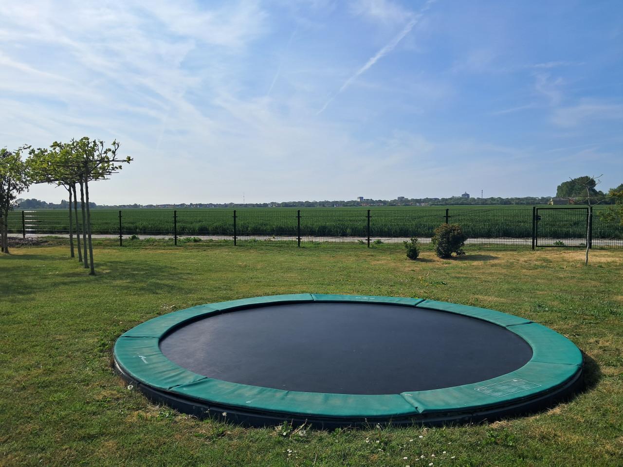 Akrobat Trampoline Orbit Inground 430 cm Groen