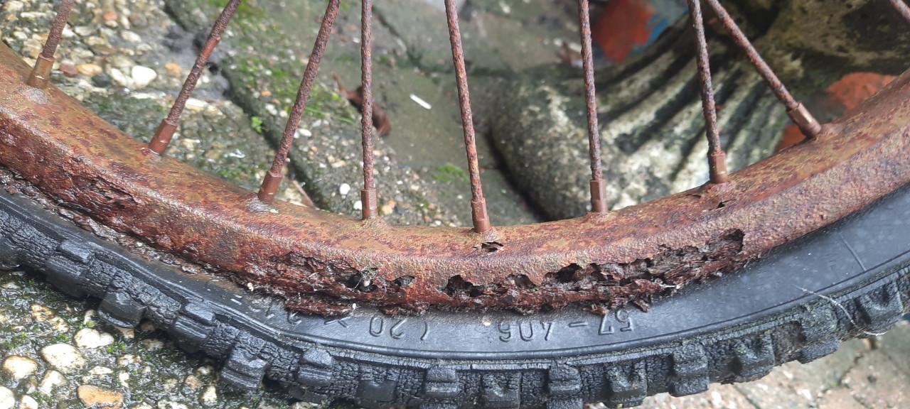 Old school BMX frame